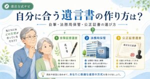 どの遺言が合っている？