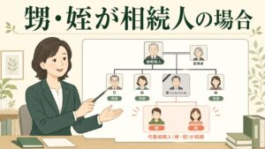 甥や姪が相続人になる場合の法定相続情報一覧図
