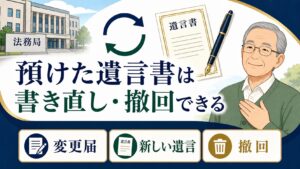 保管した遺言書は死後どう見つかる？指定者通知・死亡時通知の仕組み