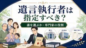 遺言執行者は指定すべき？誰を選ぶか・司法書士に頼む場合の役割