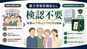 保管した遺言書は死後どう見つかる？指定者通知・死亡時通知の仕組み