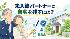未入籍パートナーに自宅を残すための相続対策